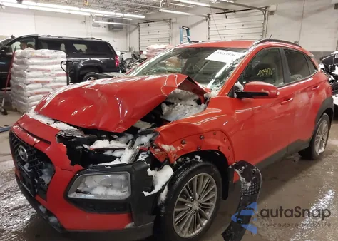 2020 Hyundai Kona Sel z USA, uszkodzony, nr VIN KM8K2CAA6LU572470